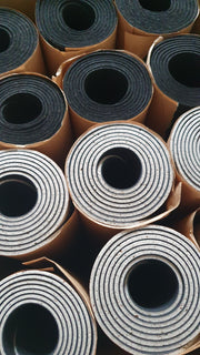 Black Mat - Yoga mat made of cork and natural rubber