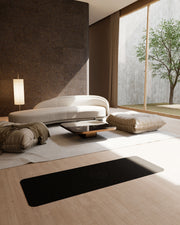 Black Mat - Yoga mat made of cork and natural rubber