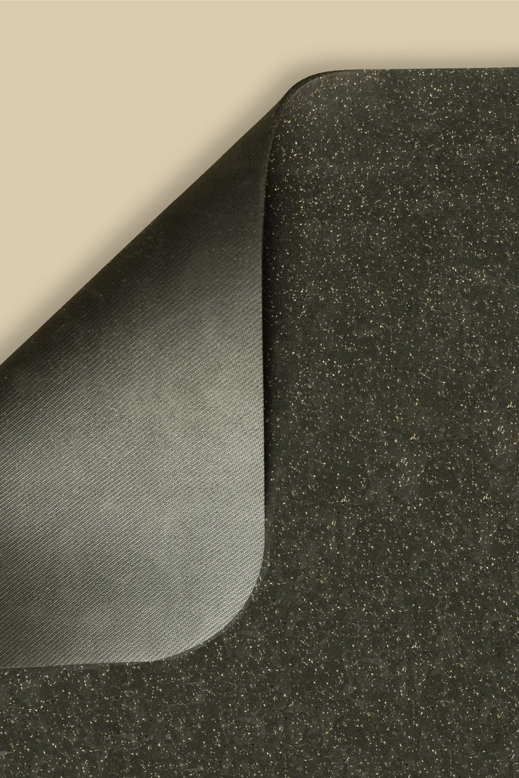 Black Mat - Yoga mat made of cork and natural rubber