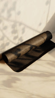 Black Mat - Yoga mat made of cork and natural rubber